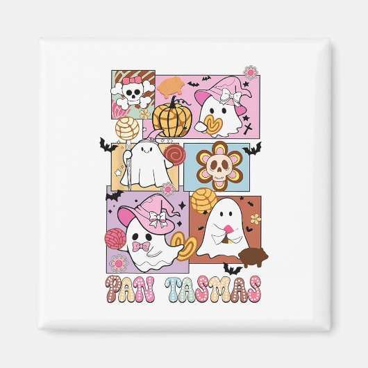 パンタスマス幽霊パンプキンコン不気味チャスハロウィーン マグネット (正面)