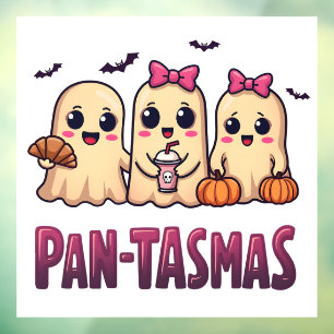 パンタマスおもしろい幽霊グルーヴィレトロハロウィーン ウィンドウサイン