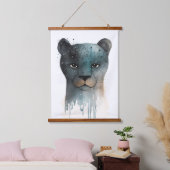 パンタープリント 吊り下げ型タペストリー (寝室)