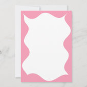 パンダおもしろいをテーマにした赤ちゃんシャワーデザイン 招待状 (裏面)