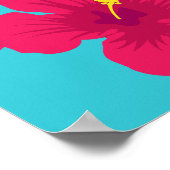 パンダおもしろいベアビーチバムサングラスクールトロピックス ポスター (角)