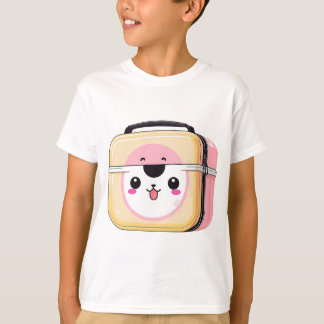 パンダおもしろいラブスーツケース Tシャツ
