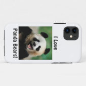 パンダが大好き Case-Mate iPhoneケース (裏面(横))