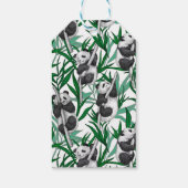 パンダが鳴る ギフトタグ (裏面)