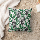 パンダが鳴る クッション (ブランケット)