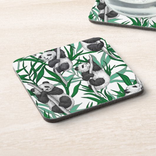 パンダが鳴る コースター (左側)