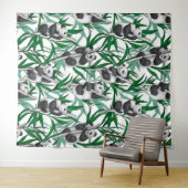 パンダが鳴る タペストリー (インサイチュ(横))