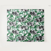 パンダが鳴る タペストリー (正面(横))