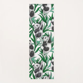 パンダが鳴る ヨガマット (正面)