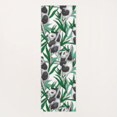 パンダが鳴る ヨガマット (裏面)