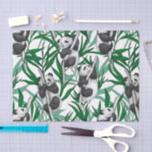 パンダが鳴る 薄葉紙 (クラフト)