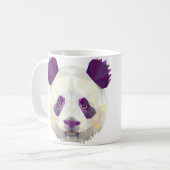 パンダくまのデザインのマグ コーヒーマグカップ (正面左)