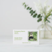 パンダくまの名刺 名刺 (スタンド正面)