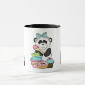 パンダくまの菓子の御馳走 マグカップ (中央)