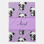 パンダくま キッチンタオル (縦)