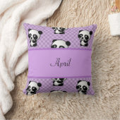 パンダくま クッション (ブランケット)