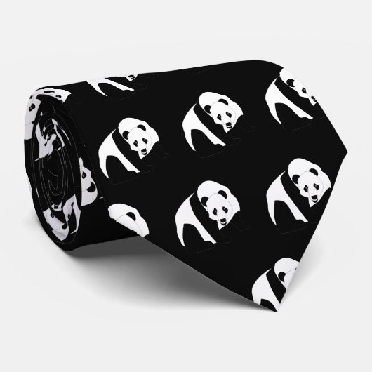 パンダくま ネクタイ (ロール)