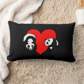 パンダくま ランバークッション (ブランケット)