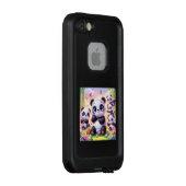 パンダちゃんのパラダイス LifeProof iPhoneケース (裏面/右)