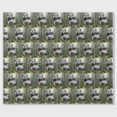 パンダつるベアーズ ラッピングペーパー (フラット)