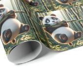 パンダつるベアーズ ラッピングペーパー (ロールコーナー)