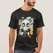 パンダとおもちゃ Tシャツ (正面)