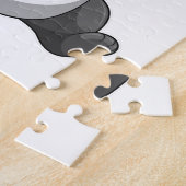 パンダとティーカップ ジグソーパズル (側面)