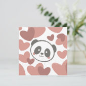 パンダとハート (スタンド正面)