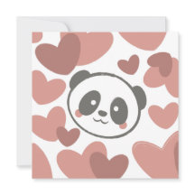 パンダとハート