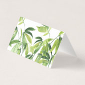 パンダとバンブーベビーシャワー誕生日テーブル番号 (裏面)