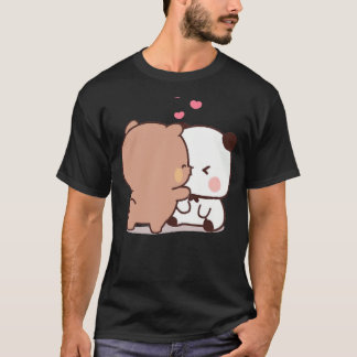 パンダとブラウニーベアカップル1 Tシャツ