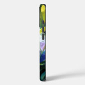 パンダのぞき竹水色 Case-Mate iPhoneケース (裏面 / 左)