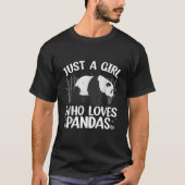 パンダのためのノベルティ Tシャツ (正面)