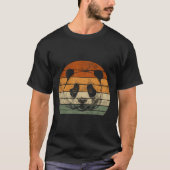 パンダのためのパンダのプリント Tシャツ (正面)