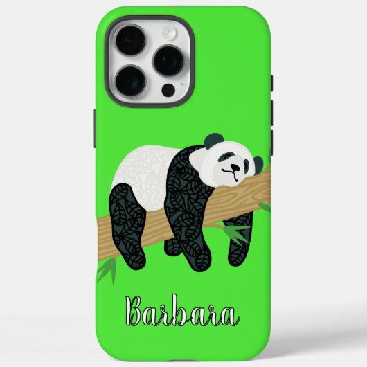  パンダのぬいぐるみ  Case-Mate iPhoneケース (裏面)