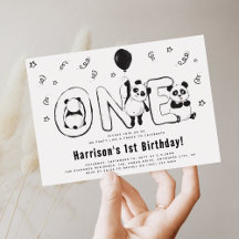 パンダのようにパーティしよう 1歳の誕生日