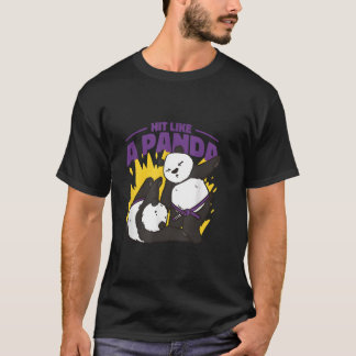 パンダのように強打 Tシャツ