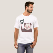 パンダのイケてるポーズが面白い Tシャツ (正面フル)