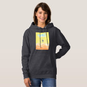 パンダのイラストデザイン パーカー パーカ (正面フル)
