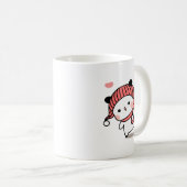 パンダのクマとブブとデュドゥ コーヒーマグカップ (正面右)