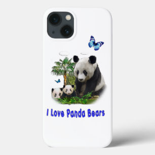 パンダのクマの携帯ケース iPhone 13ケース