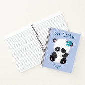 パンダのクマは可愛い ノートブック (内部)