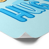 パンダのクマ – マグカップでハグ！ ポスター (角)