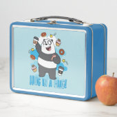 パンダのクマ – マグカップでハグ！ メタルランチボックス (インサイチュ)