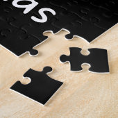 パンダのクリスマスツリークリスマスアニマルズパンダ ジグソーパズル (側面)