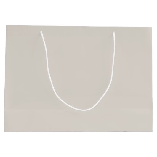 パンダのクリスマス雪の冬の動物パンダ大G ラージペーパーバッグ (裏面)