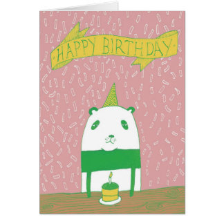 パンダのケーキ