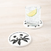 パンダのコースターについて考えて下さい コースター (側面)