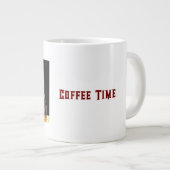 パンダのコーヒーブレイク ジャンボコーヒーマグカップ (正面右)