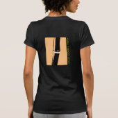 パンダのサンディエゴの動物園レディースTシャツ Tシャツ (裏面)